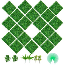 20"x20" Artificial Boxwood Panels for Decoration of Outdoor Indoor Garden Fence