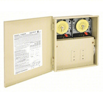 208 to 277V AC 40Amp Steel Electromechanical Water Heater Timer T10404R