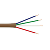 18 AWG 10C Bare Copper Unshielded PVC Plenum 300V Low Voltage CMP-CL2P Thermostat Cable