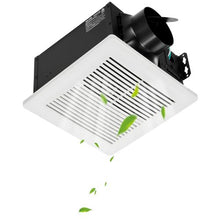 Bathroom Exhaust Fan 80 CFM, Quiet Ceiling Vent Fan with 4-Inch Duct (White)
