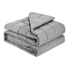 Weighted Blanket 25 LBS 60 x 80" Queen Size Cooling Glass Bead Blanket (Grey)