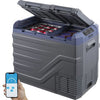 12V Car Refrigerator 40L Dual Zone Freezer -4℉ to 68℉ for Camping & RV