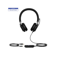 UH38 Dual Wired USB-C and Wireless Bluetooth Headset with Microphone YEA-UH38-DUAL-TEAMS-BAT-USBC
