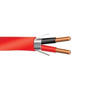 FPLR Solid PVC Riser Shielded 75C Fire Alarm Cable 300V