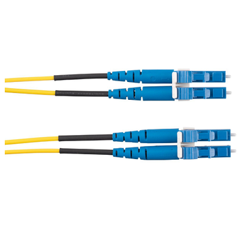 10 Meter 2 Fiber Opti-Core Optic Patch Cord Pigtail OS1/OS2 LC Duplex Connector F92ERLNLNSNM010