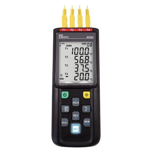 Certified Bluetooth 4-Channel Datalogging Thermometer 800025C