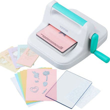 6-Inch Manual Die Cutting & Embossing Machine Opening Portable Full Kit (White)