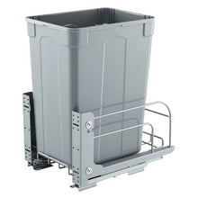35 QT Pull-Out Trash Bin, Heavy Duty Under-Mount Garbage & Recycling with Soft Close Slide