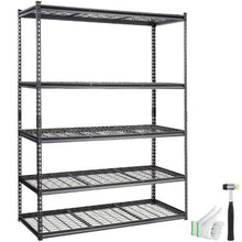 5-Tier Heavy Duty Storage Shelving Unit 2000 lbs Capacity