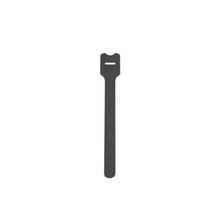 Hook And Loop Cable Tie Black HLT3I-X0 (Pack of 10)
