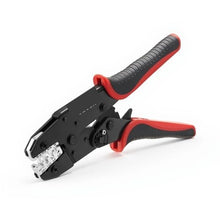 Ratcheting Wire Crimping Tool 24–10 AWG Adjustable Pressure Quick Release