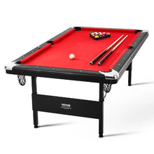 7ft Space-Saving Foldable Pool Table for Kids & Adults