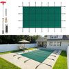 16x30 ft Inground Pool Safety Cover Mesh Winter Cover (Green)