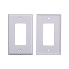 1-Gang Decorator GFCI Plastic Wall Plate White 900660 (Pack Of 110)