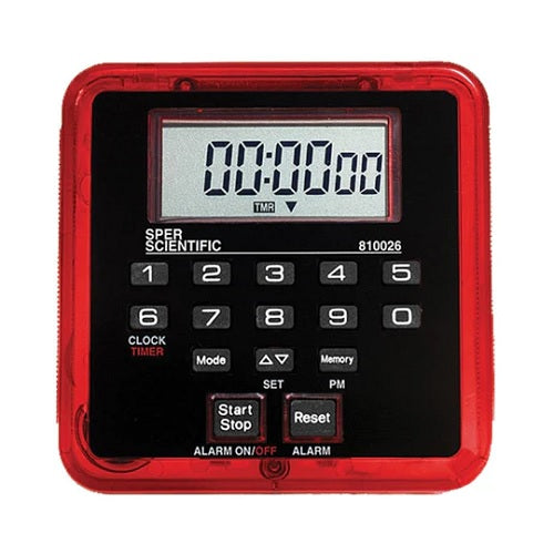 Certified Count Up/Count Down Timer 100 Hrs 810026RC