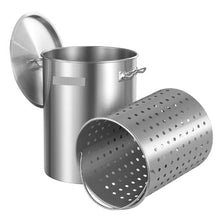 36 QT Stainless Steel Stockpot Cooking Basket for Kitchen SP36QT324206S