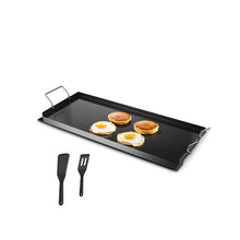 32x14 inch Carbon Steel Griddle for Camping Tailgating Party