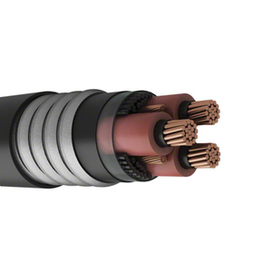 2/0 AWG 3C Copper MV-90 Non-Shielded EPR Insulated PVC Jacketed 2.4 kV