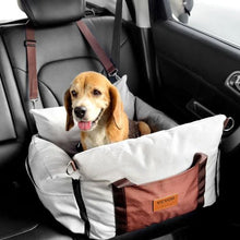 25lbs Dog Booster Car Seat Pet Car Seat Small Dog up to Gray for Car JBS-PCS-004-GRAY