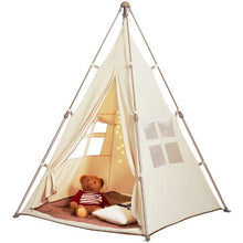 1-5 Years Old Kids Play Tent with Mat and Tent Lamp for Indoor and Outdoor