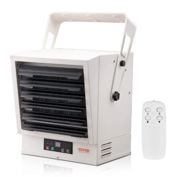 10000W Electric Garage Heater with Remote Control Wall/Ceiling Mount Fan-Forced Shop Heater ETL Listed