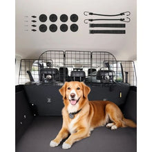 38 X16 Inch Metal Adjustable Vehicle Pet Barrier Universal-Fit Car Divider for Car SZJJZW02X