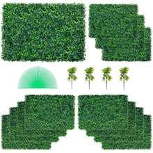 24"x16" Artificial Grass Wall Panels for Outdoor Indoor Garden Fence Backyard