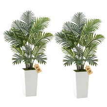4 ft Artificial Areca Palms Large Tree for Home Office Living Room (Pack of 2)