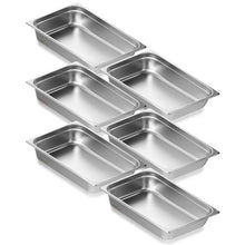 4-Inch Deep Commercial Table Pan For Catering Storage Food UCT8114-6(Pack of 6)