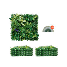 20 x 20 Inch Artificial Grass Wall Panels for Indoor Outdoor (8 PCS)