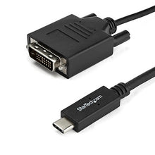 6.6 ft. (2m) USB-C to DVI Cable - 1920 x 1200 - Black