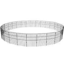 17 x 13 inches Garden Fencing with 1.5 Inch Spike Spacing and Animal Barrier Fence 330x440-28 (28 Pack)