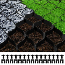 2 Inch Depth Permeable Stabilization System for DIY Patio Light Vehicle Driveway Ground Grid