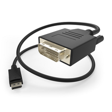 Male to DVI-D Male Display Port Adapter