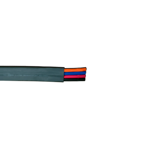 FLAT FESTOON CABLE TPR INSULATION AND JACKET 600V BLACK