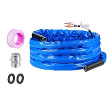 30FT Heated RV Water Hose-Antifreeze Protection to -45°F, Drinking Water Safe