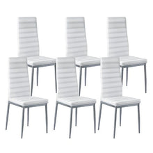 Modern Dining Room Accent Chairs for Dining Tables Space-Saving Kitchen Table (Set of 6)