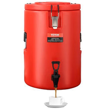 4.5 Gallon Insulated Beverage Dispenser with Spigot 17.2 L Stainless Steel Hot & Cold Drink Server
