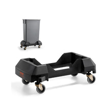 Trash Can Dolly for 16/23 Gallon Containers - 200lbs Capacity, Heavy Duty with Lockable Wheels