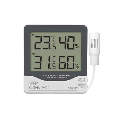 Certified Indoor/Outdoor Humidity/Temperature Monitor