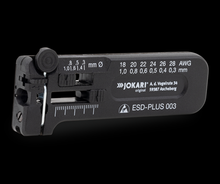 18 - 28 AWG 0.30-1.0 mm ESD Plus 003 Wire Strippers Jokari 40029
