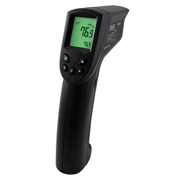 Certified Advanced Infrared Thermometer Gun with Alarm 12:1 / 1400ºF 800106