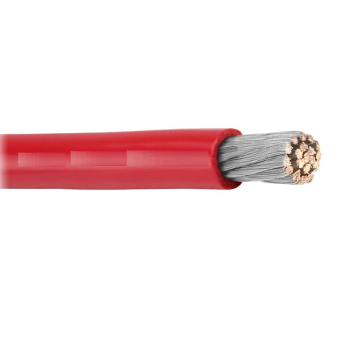 2/0 AWG 19 Strands Red Jacket Marine Battery Cable