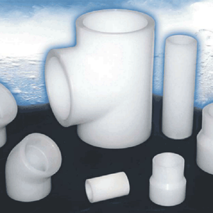 2" Polypropylene Natural High Purity Plain End Schedule 40 Pipe U1007 (4 X 5ft)