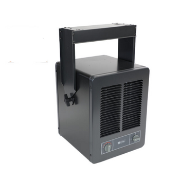 277V 4000W Garage Compact Unit Heater Onyx Gray