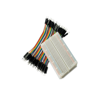 A BB400 Solderless BreadBoard 10cm Male-to-Male ZipWires KIT-BB400+ZW