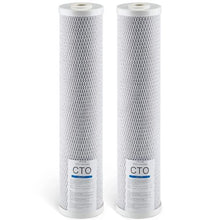 4.5 x 20 In CTO Carbon Block Replacement Cartridge – Whole House Filter (Pack of 2)