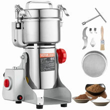 500g 2000W High-Speed Electric Grain & Spice Grinder – Stainless Steel Swing Type Pulverizer for Dry Grains & Spices