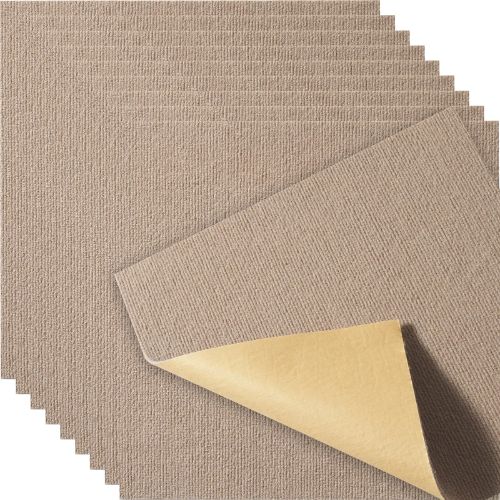 18 x 18  Squares Self Adhesive Carpet Floor Tile for  Living Room and Bedroom SS-FTDT471-1818-10