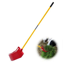Heavy Duty Manure Fork – 18-Tine Angled Pitchfork with 61" Fiberglass Handle for Stable Hay & Farm Cleaning